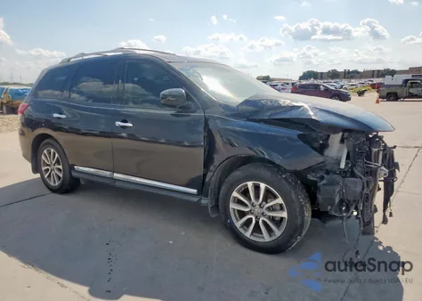 2015 Nissan Pathfinder S z USA, uszkodzony, nr VIN 5N1AR2MN3FC701744